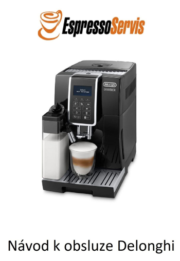 Kép Návod k obsluze Delonghi Dinamica ECAM 350 55 B CZ