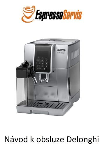 Kép Návod k obsluze Delonghi Dinamica ECAM 350 75 S CZ