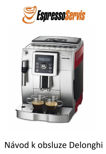 Kép Návod k obsluze Delonghi ECAM 23 420 SR CZ