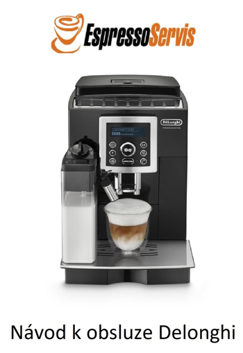 Kép Návod k obsluze Delonghi ECAM 23 460 B CZ