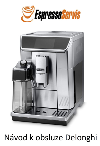 Kép Návod k obsluze Delonghi PrimaDonna Elite Experience ECAM 650.85.MS