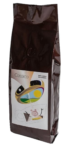 Kép EspressoServis CLASSICO Frissen pörkölt kávébab 250 g