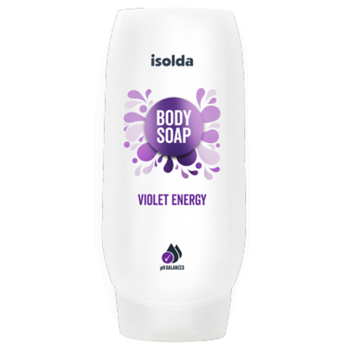 Kép ISOLDA Violet energia testszappan 500 ml, CLICK&amp;GO!