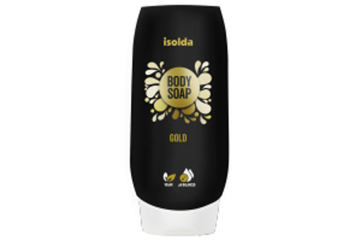 Kép ISOLDA Gold testszappan 500 ml CLICK&amp;GO!